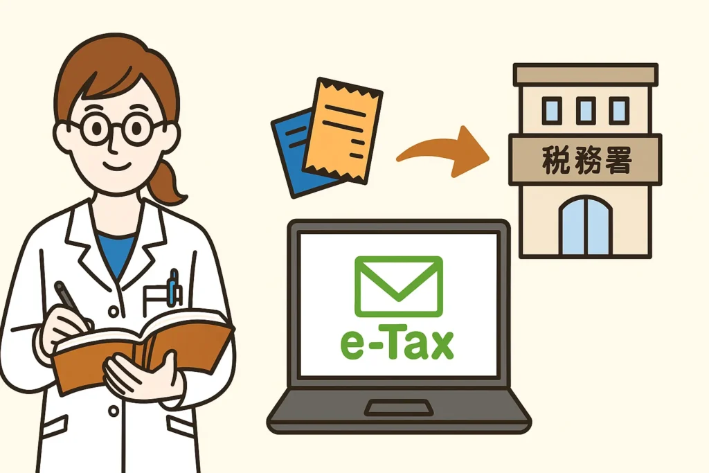 退職初年度の確定申告④