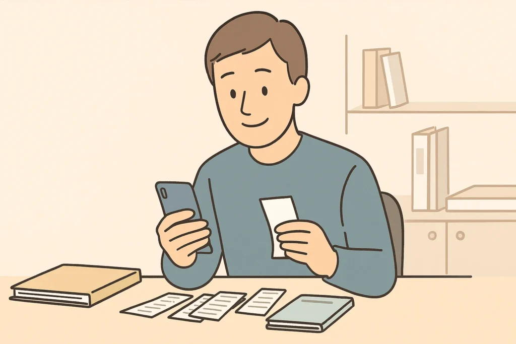 事業用クレカの始め方（H2イラスト③）