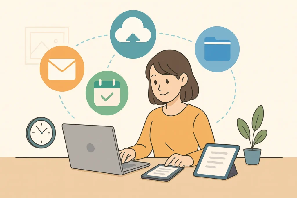 GoogleWorkspace活用術まとめ（H2イラスト②）