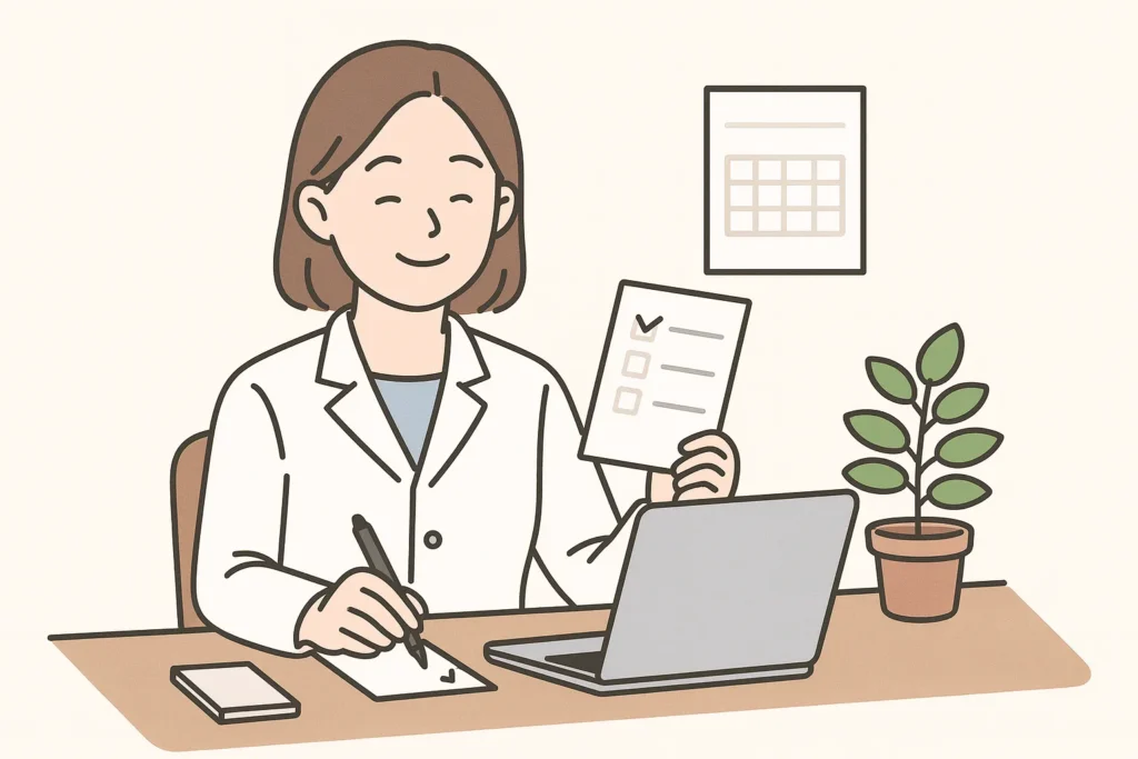 退職準備とスケジュールの立て方（H2イラスト⑤）