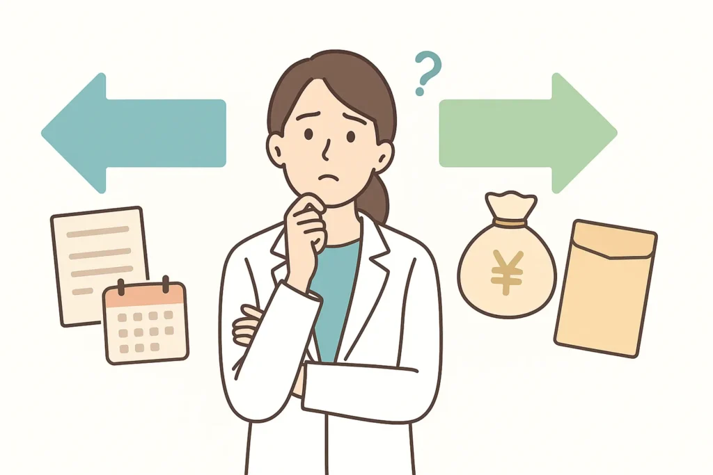 退職後の手続き（H2イラスト⑤）