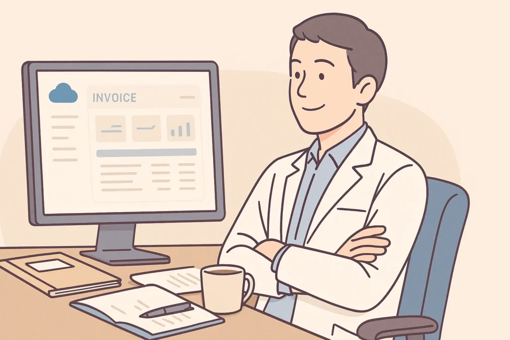 請求書のつくり方（H2イラスト③）