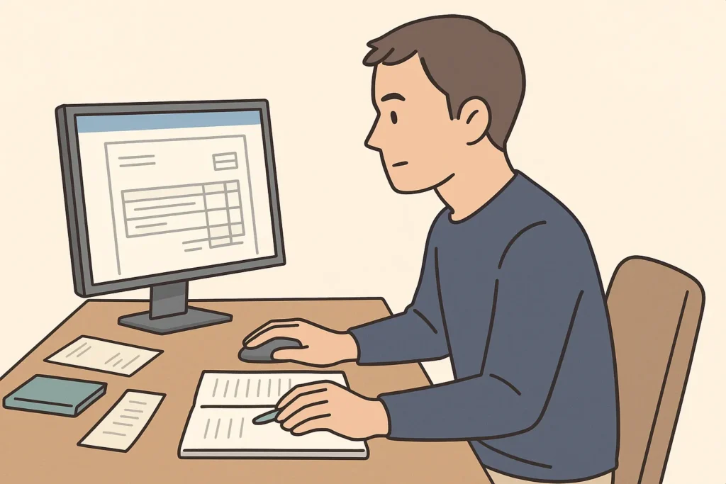 請求書のつくり方（H2イラスト②）